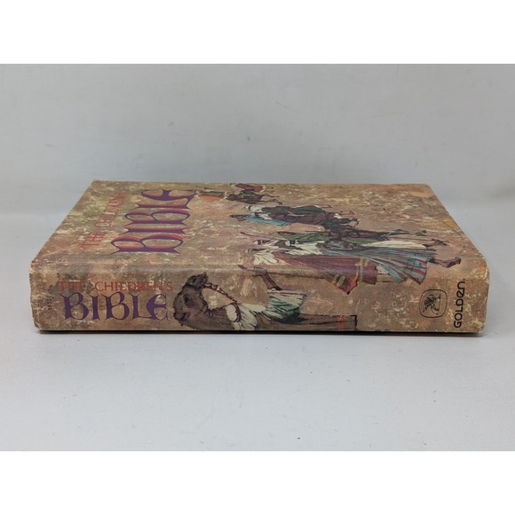 The Children's Bible Golden Press Hardcover Book Vintage 60s 1960s 1962 1965 - Picture 5 of 16